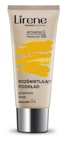 LIRENE - Lirene leuchtende Grundierung 04 Gebräunt mit Vitamin Duo C 30 ml