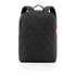REISENTHEL Rucksack CLASSIC BACKPACK M rhombus Schwarz