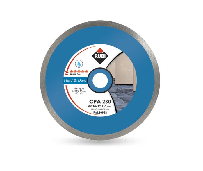 RUBI-DIAMANTKLINGE FÜR HARTE MATERIALIEN CPA 200 x 25,4 mm SUPERPRO