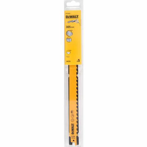 DEWALT SÄBELKANTE. 305mm HOLZ /5 Stk.