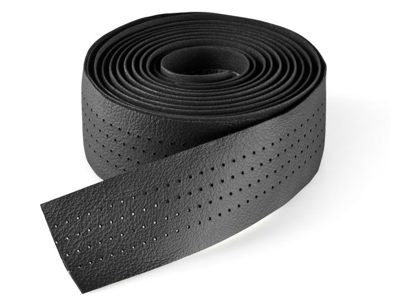 SELLE ITALIA SMOOTAPE Classica Lenkerband, 2,5 mm, Gel, perforiertes Leder, Schwarz