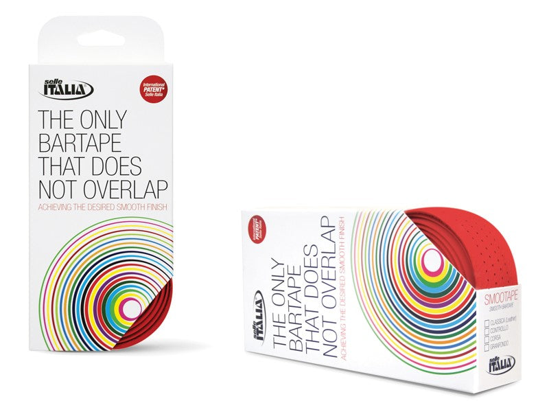 SELLE ITALIA SMOOTAPE Classica Lenkerband, 2,5 mm, Gel, perforiertes Leder, Schwarz