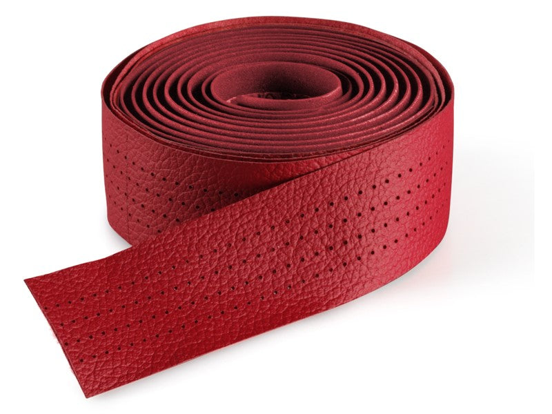 SELLE ITALIA SMOOTAPE Classica Lenkerband, 2,5 mm, Gel, perforiertes Leder, Rot