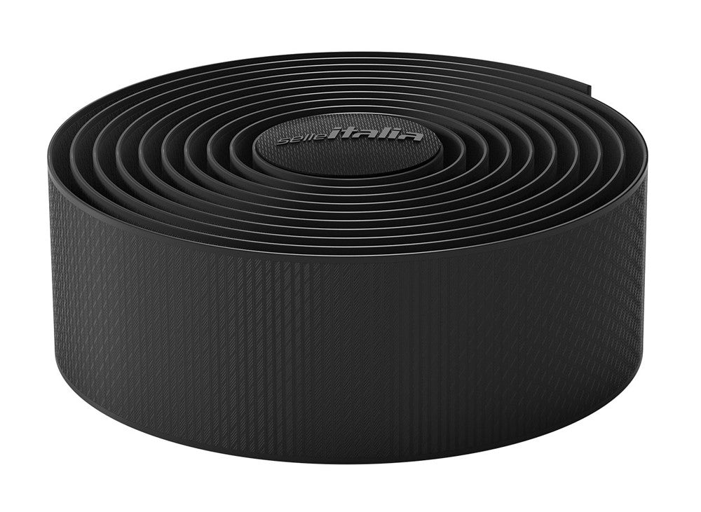 SELLE ITALIA SMART TAPE Lenkerband, 2,5 mm, ohne Kleber, mit integriertem Stopper, Schwarz