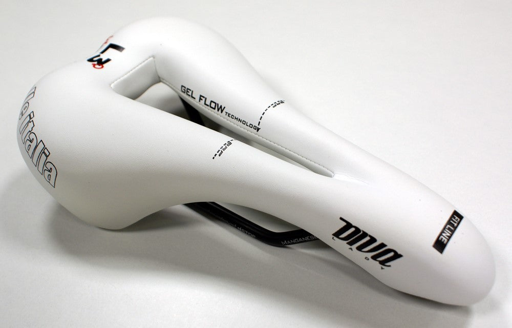 SELLE ITALIA DIVA GEL TM SUPERFLOW  L Sattel (ID entspricht L3), Manganschiene, Fibra-Tek, Gel,