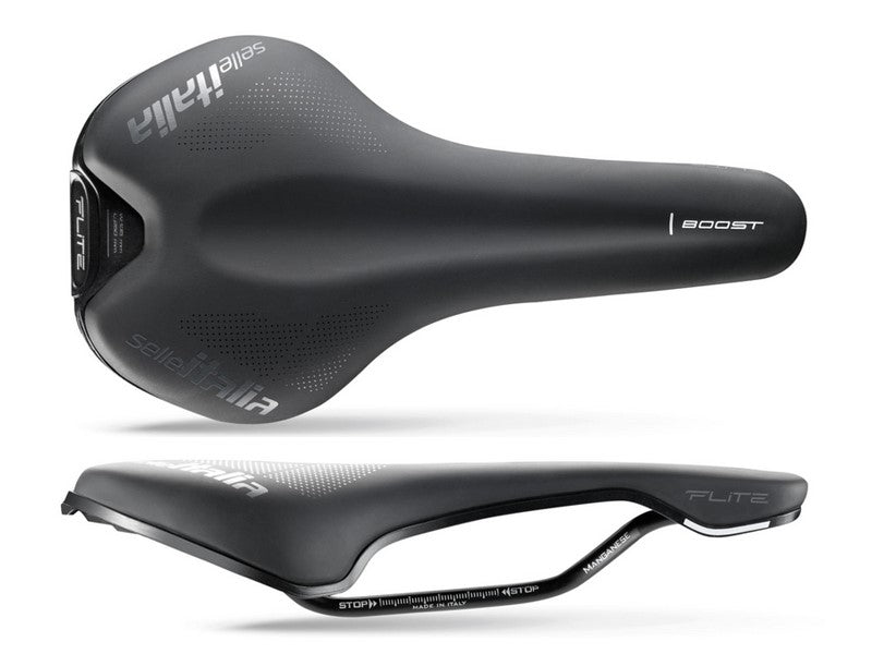 SELLE ITALIA FLITE BOOST TM S Sattel (ID entspricht S1), Manganese Rail, Soft-Tek, 240 g
