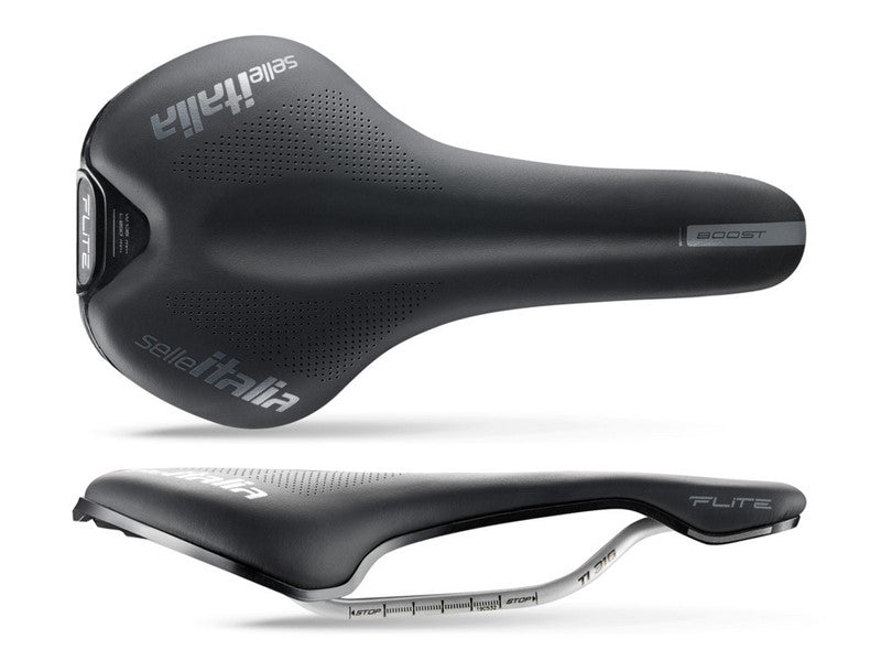 SELLE ITALIA FLITE BOOST TI316 L Sattel (ID entspricht L1), TI 316 Schiene, Fibra-Tek, 218 g