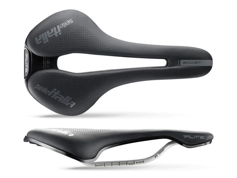 SELLE ITALIA FLITE BOOST TI316 SUPERFLOW S Sattel (ID entspricht S3), TI 316 Schiene, Fibra-Tek, 194 g