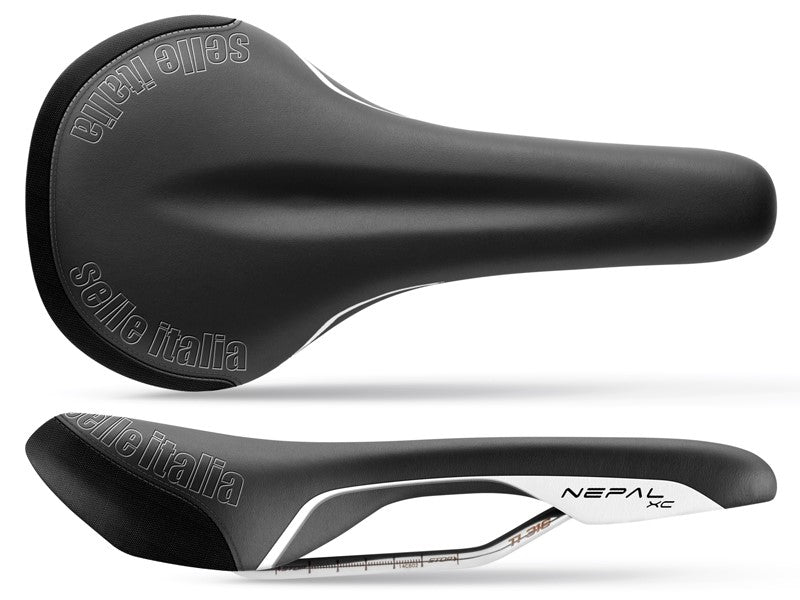 SELLE ITALIA NEPAL TI316 L Sattel (ID entspricht L1) TI 316 Schiene, Fibra-Tek, 270 g