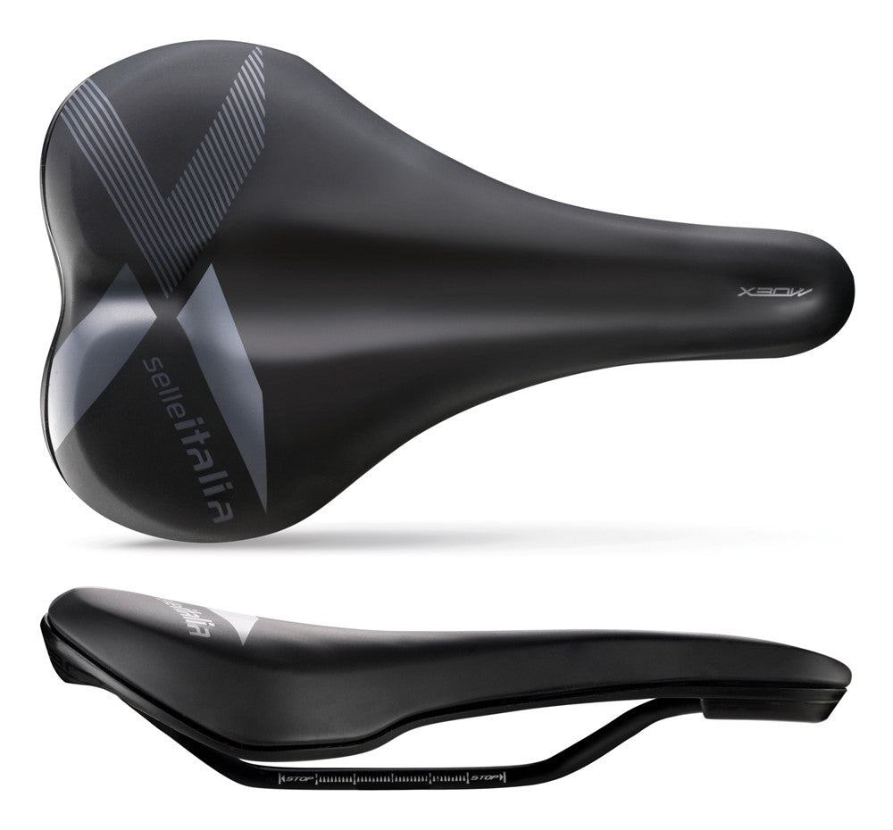 SELLE ITALIA X-BOW L-Sattel (ID entspricht L1), FeC-Legierungsschiene, Soft-Tek, 356 g