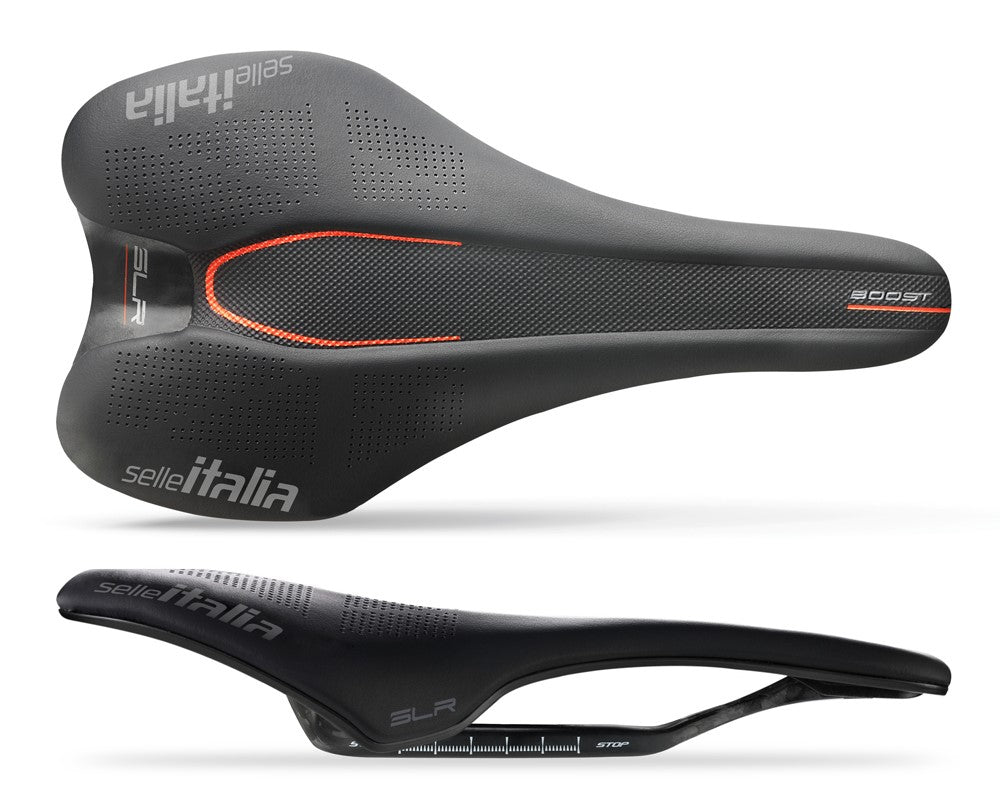 SELLE ITALIA SLR BOOST KIT CARBONIO Sattel, S (ID entspricht S1), CarbonRail +10 mm, Fibra-Tek, 136 g