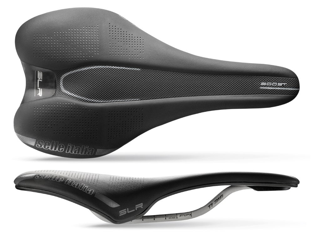 SELLE ITALIA SLR BOOST TI316 Sattel, L (ID entspricht L1), TI 316 Schiene, Fibra-Tek, 178 g