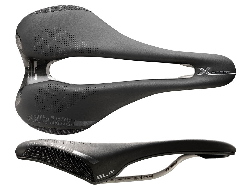 SELLE ITALIA SLR BOOST X-CROSS TI316 SUPERFLOW S (id match S3) Sattel, TI 316 Schiene, Fibra-Tek, 195 g