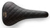 SELLA ITALIA TURBO BONNIE Fec Alloy 7 Sattel, schwarzes Leder 367g
