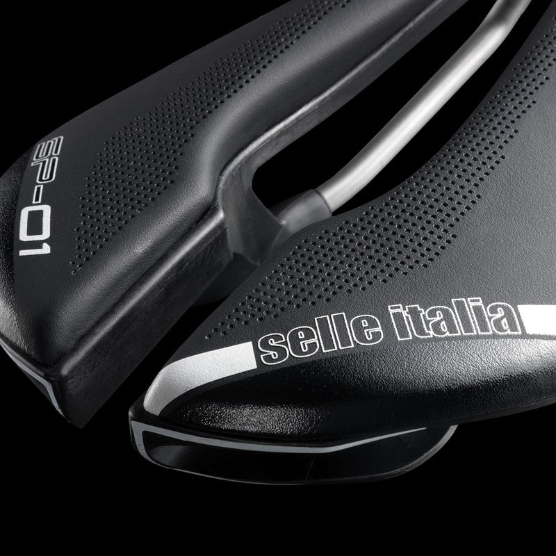 SELLE ITALIA SP-01 BOOST TI316 SUPERFLOW S Sattel (ID entspricht S3) TI 316 Schiene, Fibra-Tek, 210 g