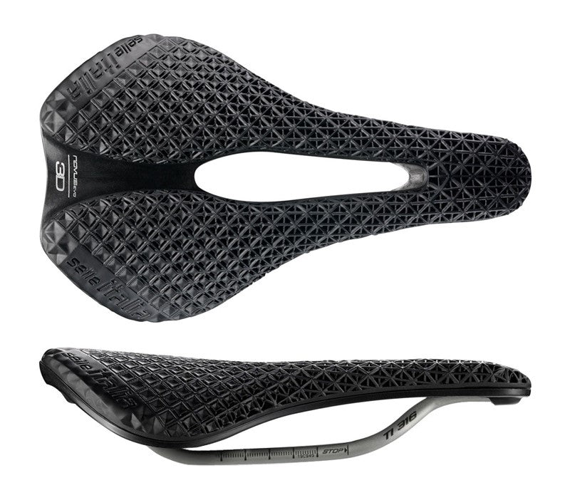 SELLE ITALIA NOVUS BOOST EVO 3D TI316 Sattel, Superflow L (ID entspricht L3), Ti316 Schiene, 246 g