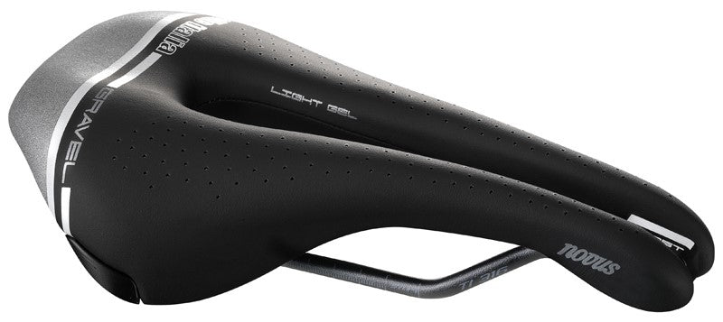 SELLE ITALIA NOVUS BOOST GRAVEL TECH Sattel TI316 SUPERFLOW S (ID entspricht S3), TI 316 Tube 7, Fibra-Tek, 255 g