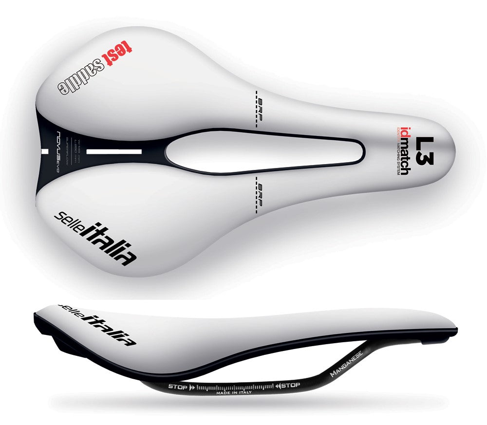 SELLE ITALIA NOVUS BOOST EVO TM Sattel, Superflow L (id match L3), Manganese Rail, Soft-Tek,