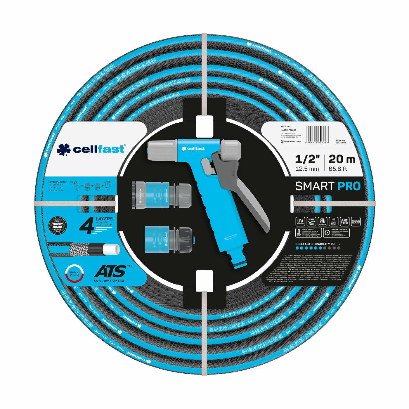 C.SMART PRO ATS 1/2" SPRITZKIT 20m