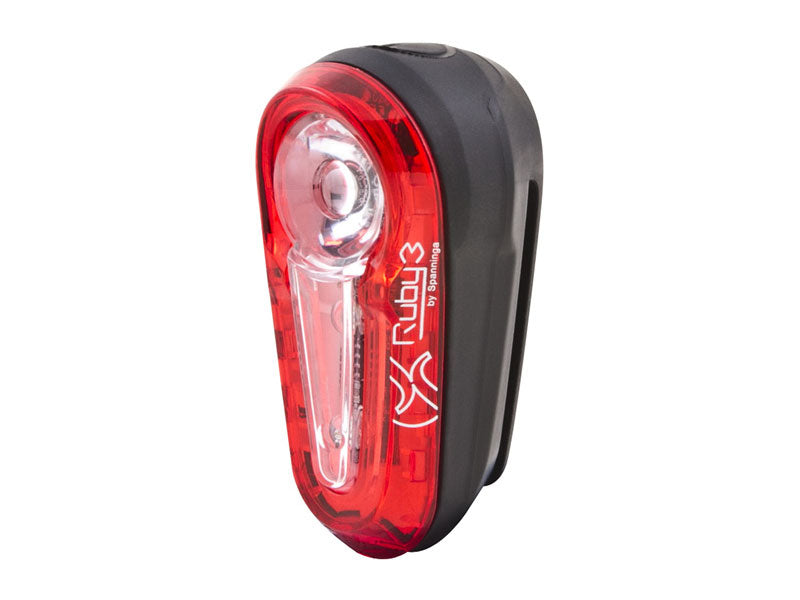 SPANNINGA RUBY FLASH 3 XB Rücklicht 20 Lumen + Batterien