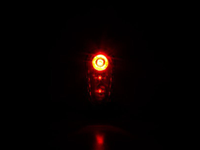 SPANNINGA RUBY FLASH 3 XB Rücklicht 20 Lumen + Batterien