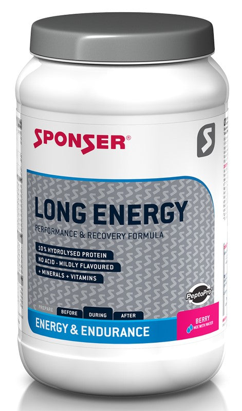 SPONSER LONG ENERGY 5% PROTEIN Getränk, Zitrusfrüchte 1200g .
