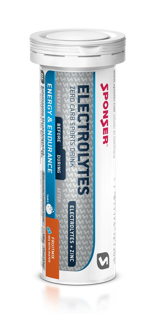 Elektrolyte SPONSER ELECTROLYTES TABS Beerentabletten (Box 12 Stück x 10 Tabletten)