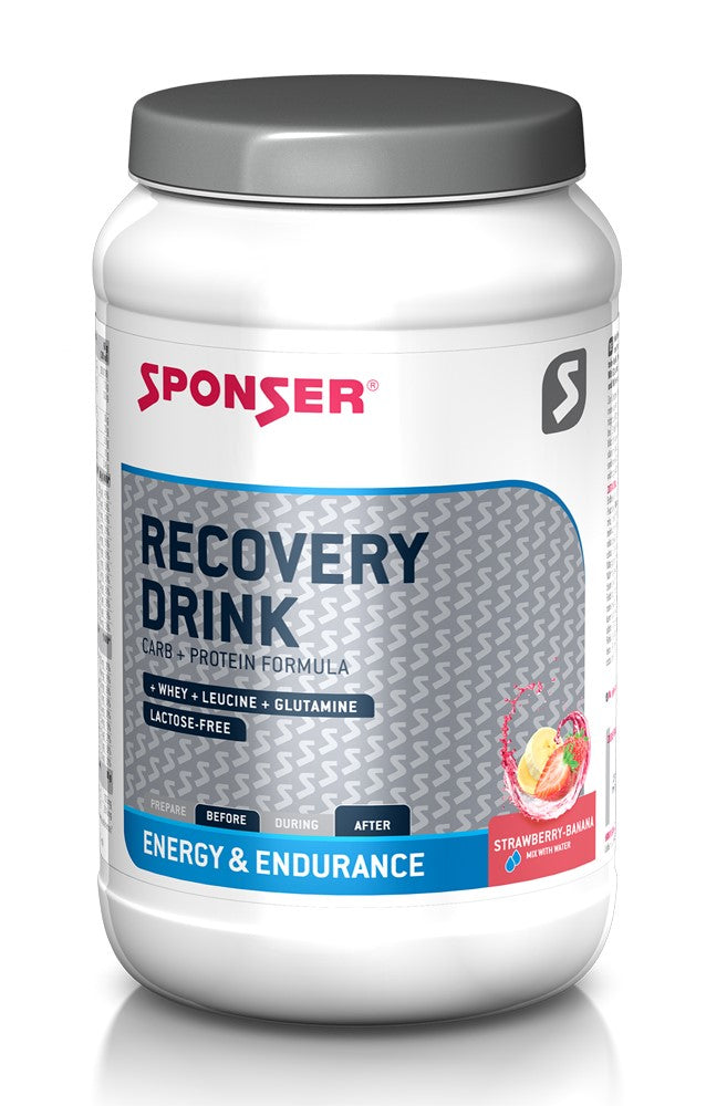 SPONSER RECOVERY DRINK Erdbeer-Bananen-Getränk Dose 1200g .
