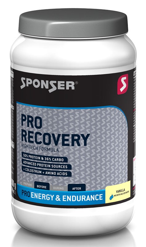 SPONSER PRO RECOVERY 50/36 Vanillegetränk, 900g Dose .