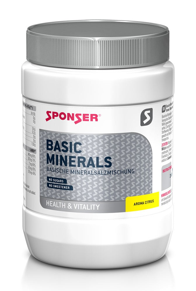 Mineralien SPONSER BASIC MINERALS Zitrusfrüchte Dose 400g .