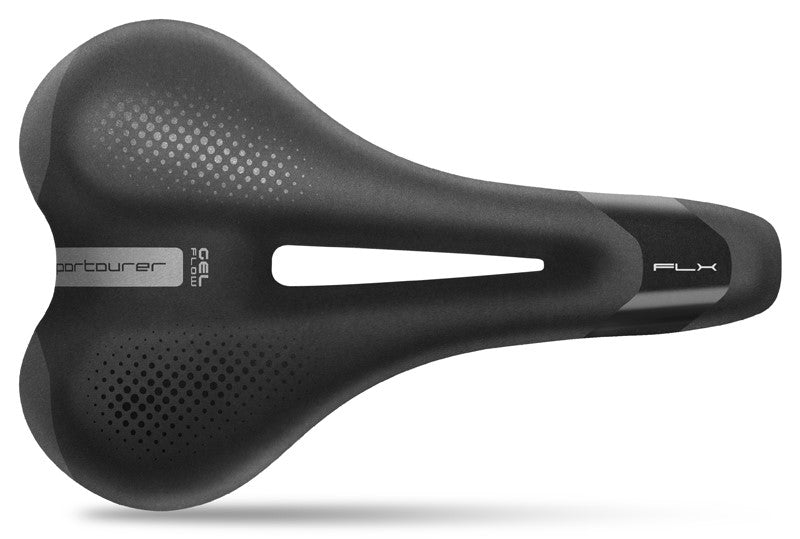 SPORTOURER FLX LADY Gel Flow Sattel (id: S2, TREKKING) Gel + Elastomere für Damen