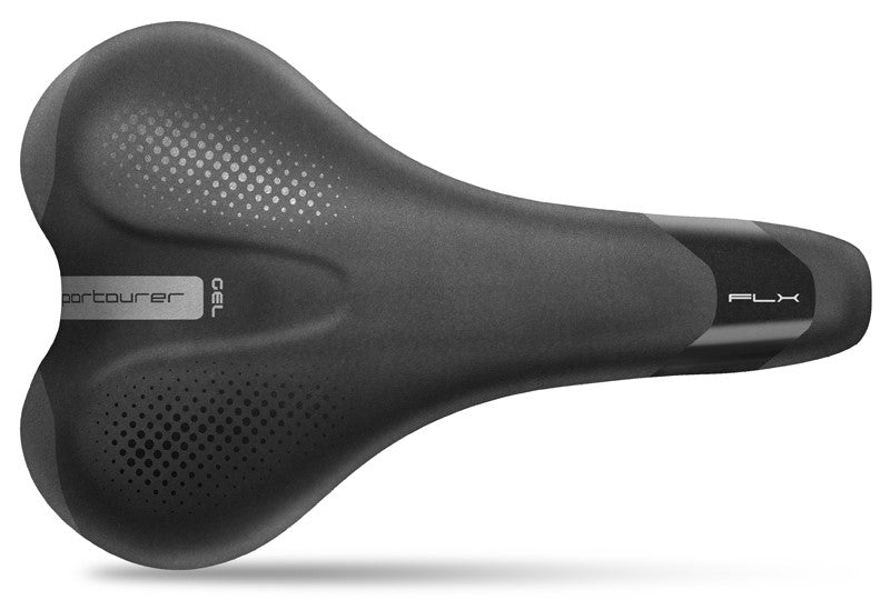 SPORTOURER FLX LADY Gel-Sattel (id: S1, TREKKING) Gel + Elastomere für Damen