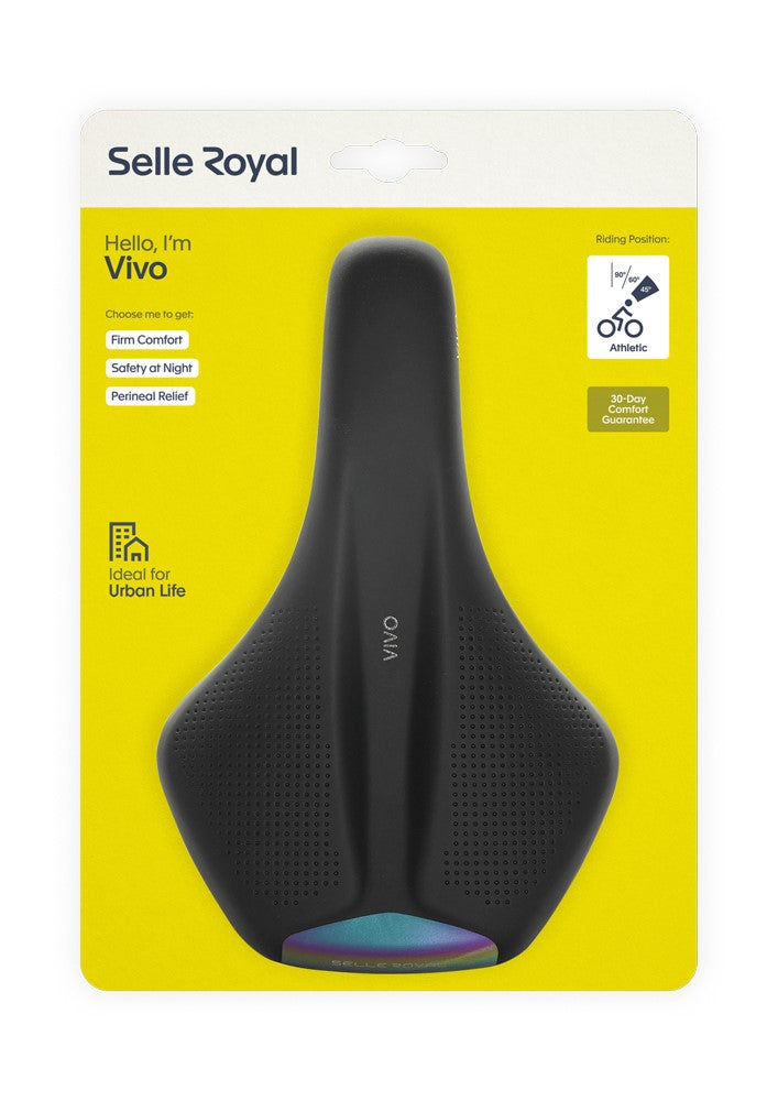 SELLEROYAL CLASSIC ATHLETIC 45-Grad-Sattel. VIVO REFLECTIVE Unisex