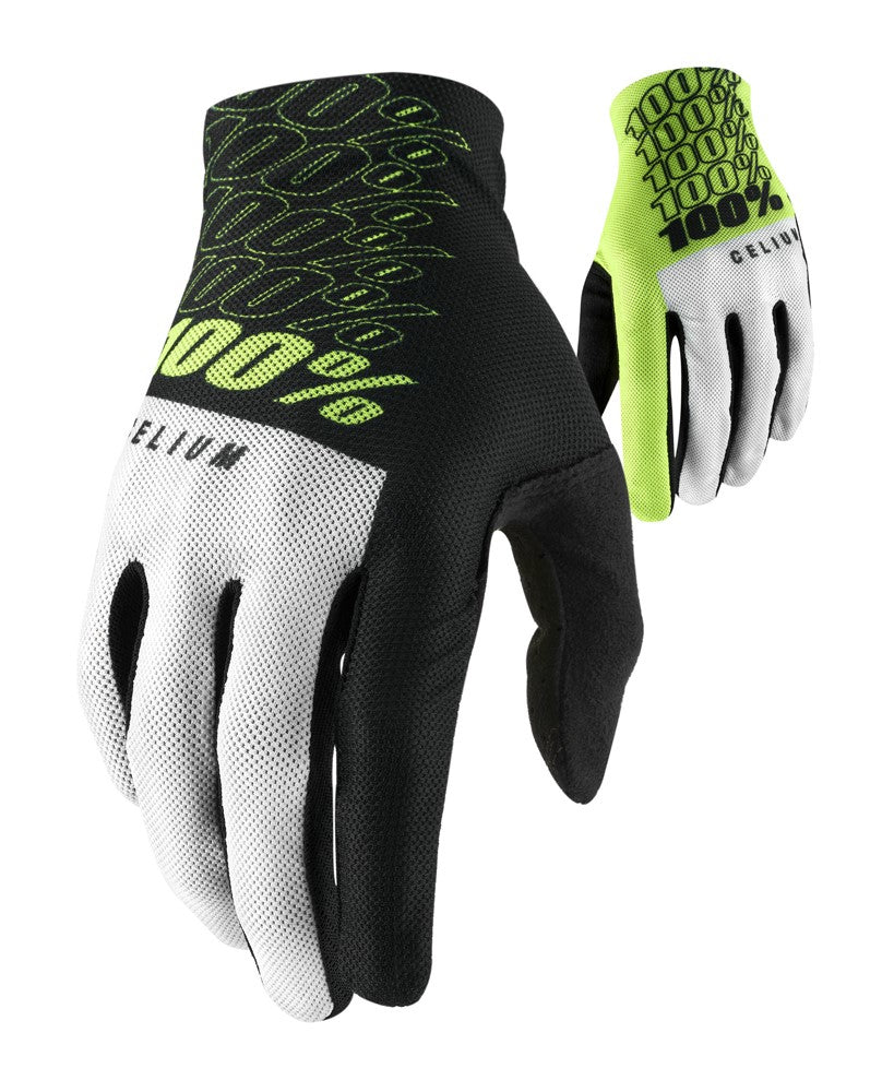 100 % CELIUM Glove fluogelbe Handschuhe, Größe. XXL (Handlänge 209-216 mm)