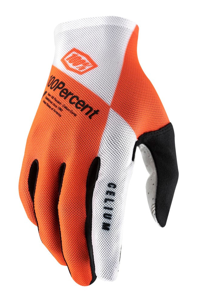Handschuhe 100 % CELIUM Handschuh fluo orange weiß Größe. S (Handlänge 181-187 mm)