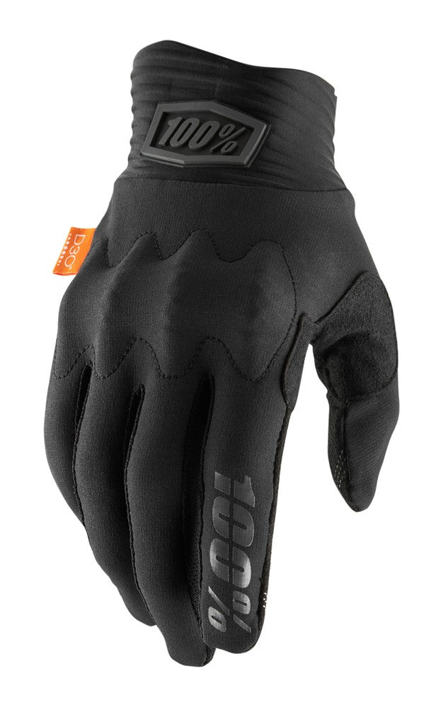 100% COGNITO Handschuhe Schwarz - L (Handlänge 193-200 mm)