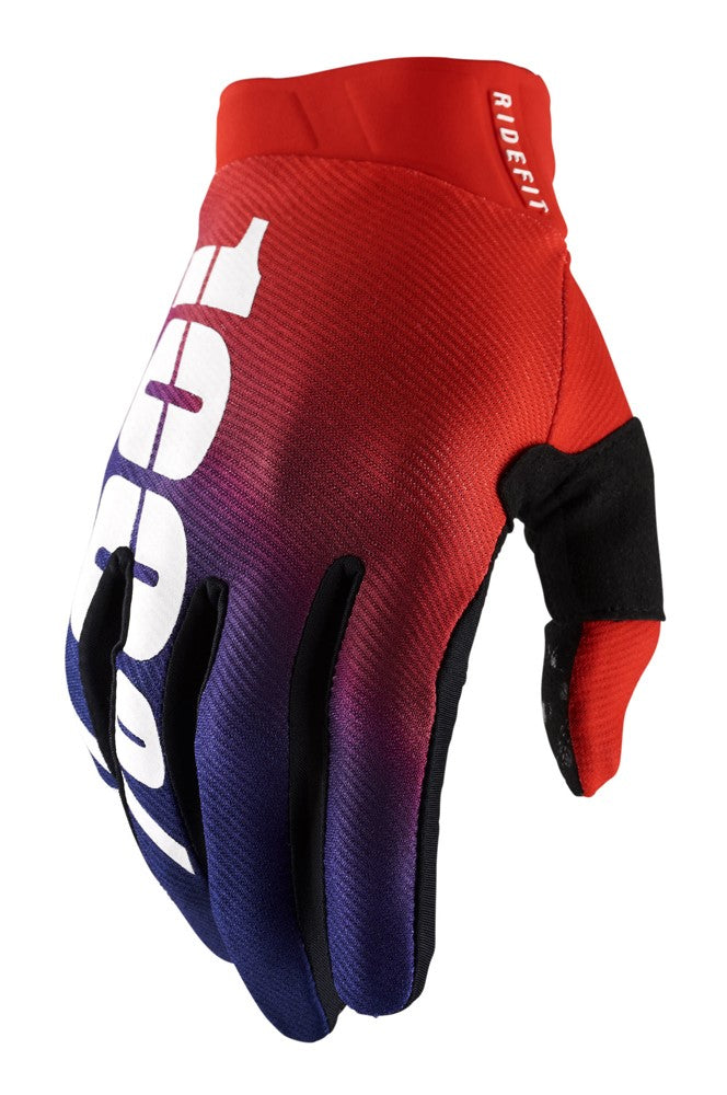 100 % RIDEFIT Glove-Handschuhe, Größe S (Handlänge 181-187 mm)