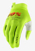 100 % ITRACK Glove fluogelbe Handschuhe, Größe. XXL (Handlänge 209-216 mm)