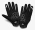 Handschuhe 100 % BRISKER Jugendhandschuh fluo orange schwarz Größe. L (Handlänge 159-171 mm)