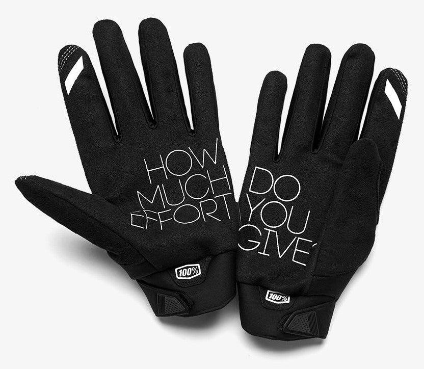 Handschuhe 100 % BRISKER Handschuh fluo orange schwarz Größe. L (Handlänge 193-200 mm)