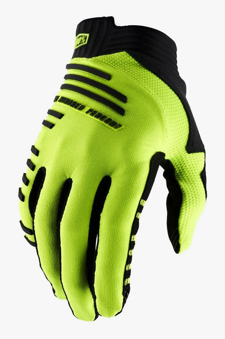 100 % R-CORE Glove fluogelbe Handschuhe, Größe. XL (Handlänge 200-209 mm)