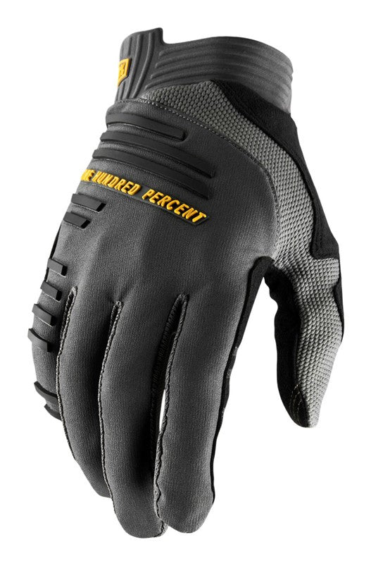 100 % R-CORE Handschuh in Holzkohlegröße. L (Handlänge 193-200 mm)