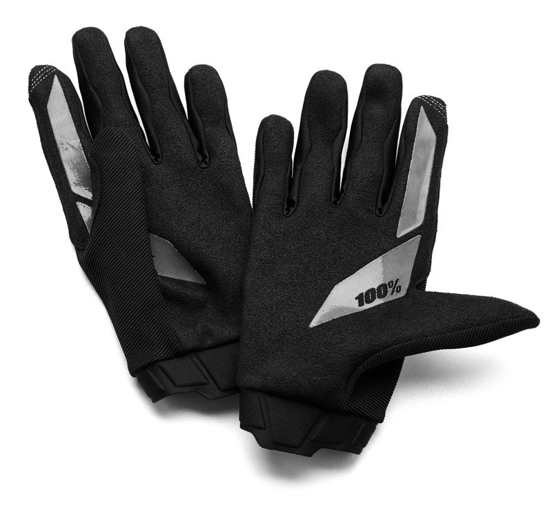 100 % RIDECAMP-Handschuhe, schwarze Größe. XXL (Handlänge 209-216 mm)