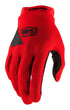 100 % RIDECAMP-Handschuhe, rote Größe. S (Handlänge 181-187 mm)