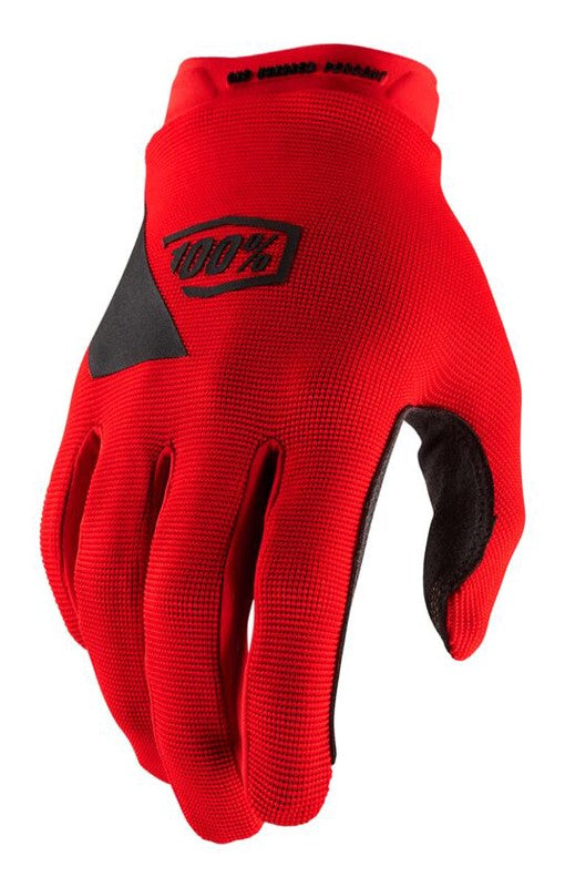 100 % Ridecamp-Handschuhe, rote Größe. XXL (Handlänge 209-216 mm)