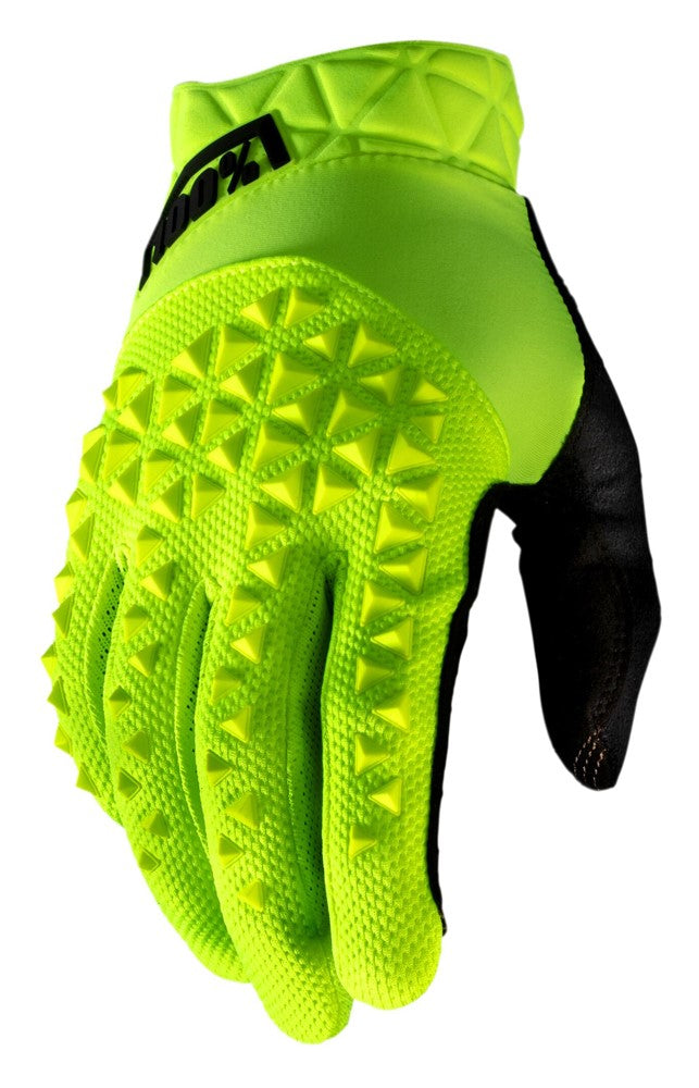 Handschuhe 100 % GEOMATIC Handschuh fluogelb Größe. L (Handlänge 193-200 mm)