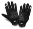 100 % BRISKER Damenhandschuh, Größe Schwarz, Grau. L (Handlänge 181-187 mm)