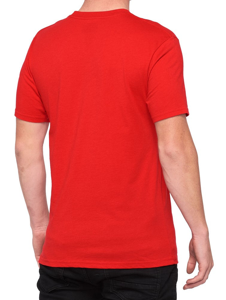 T-Shirt 100 % BOTNET Kurzarm Rote Größe. L