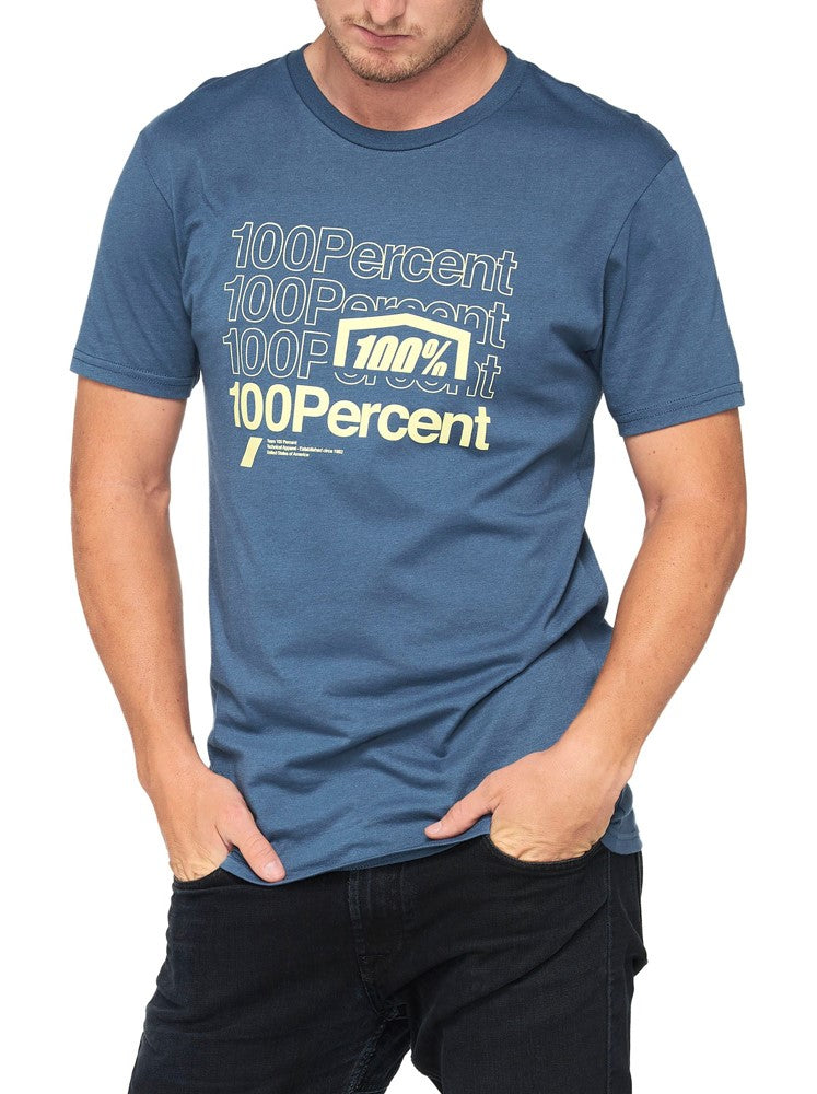 T-Shirt 100 % KRAMER Kurzarm Schiefergröße. M