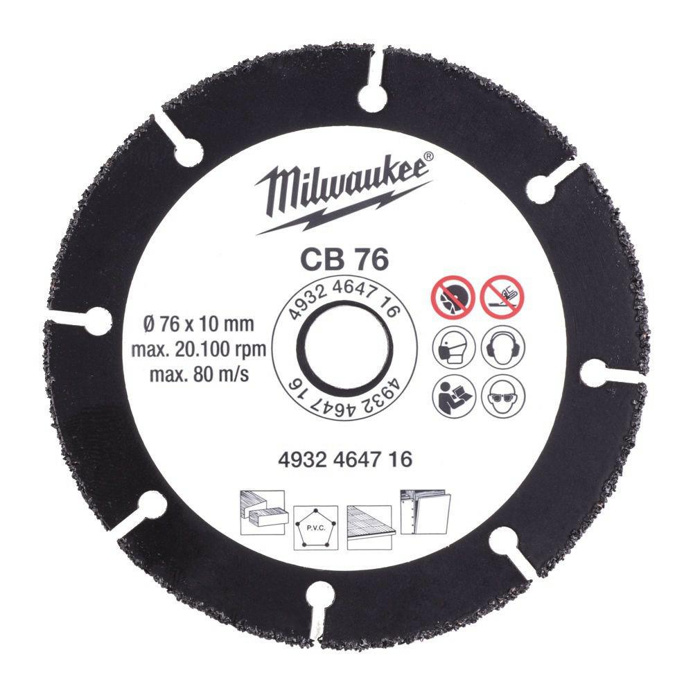MILWAUKEE-SCHEIBE 76 mm UNIVERSAL